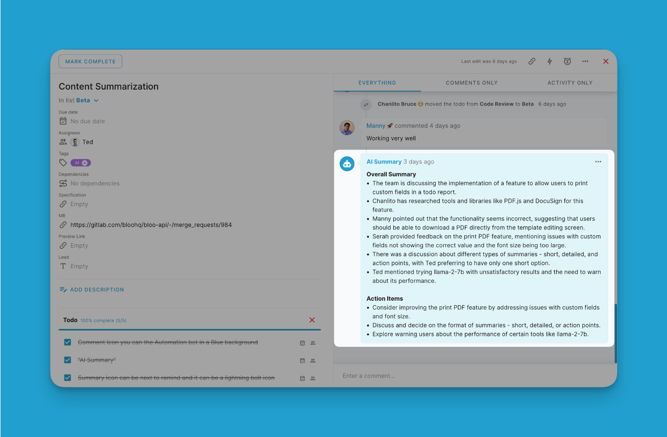 AI Content Summarization AI Content Summarization