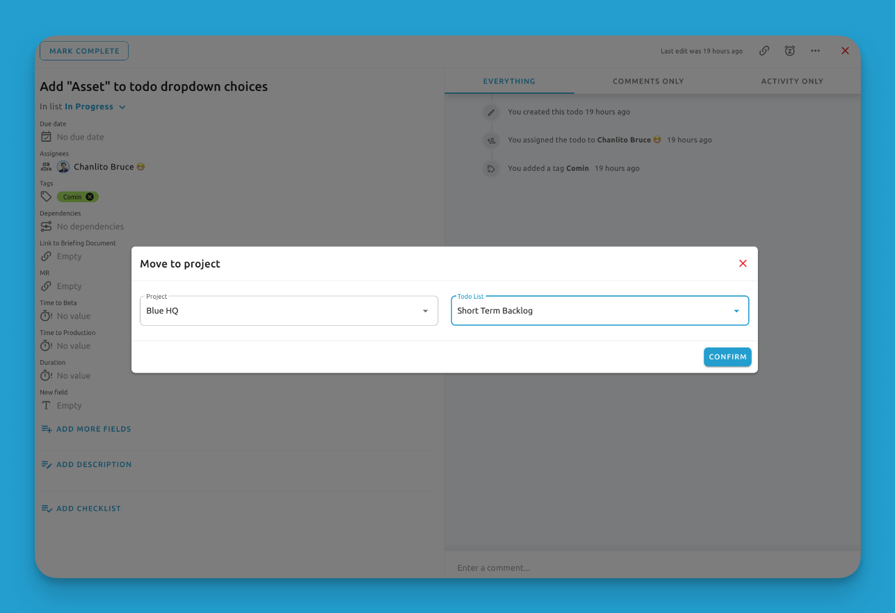 Moving Record Moving Record