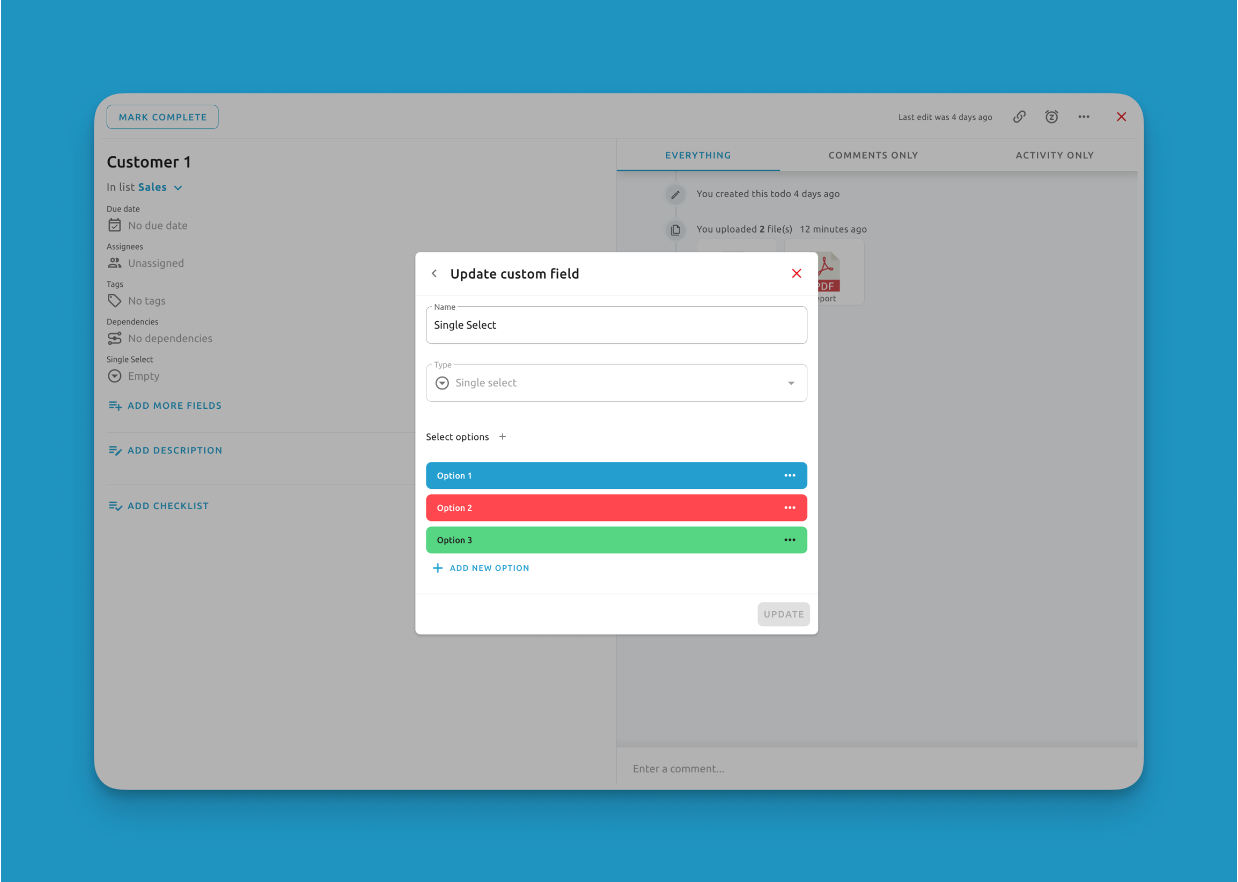 SingleSelect 1 SingleSelect 1